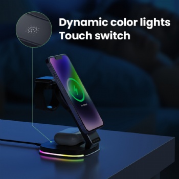 15w 3-in-1 wireless Charger